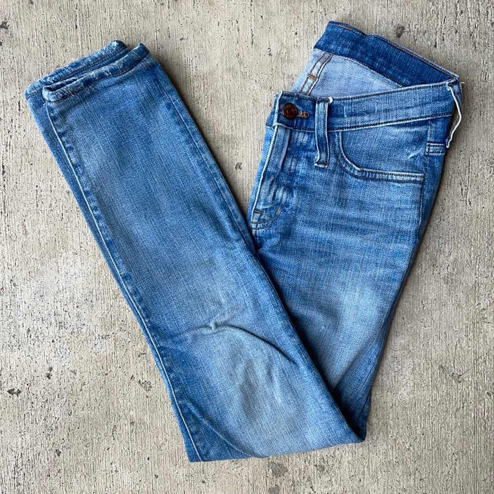 Madewell 9" High-Rise Distressed Skinny Jeans